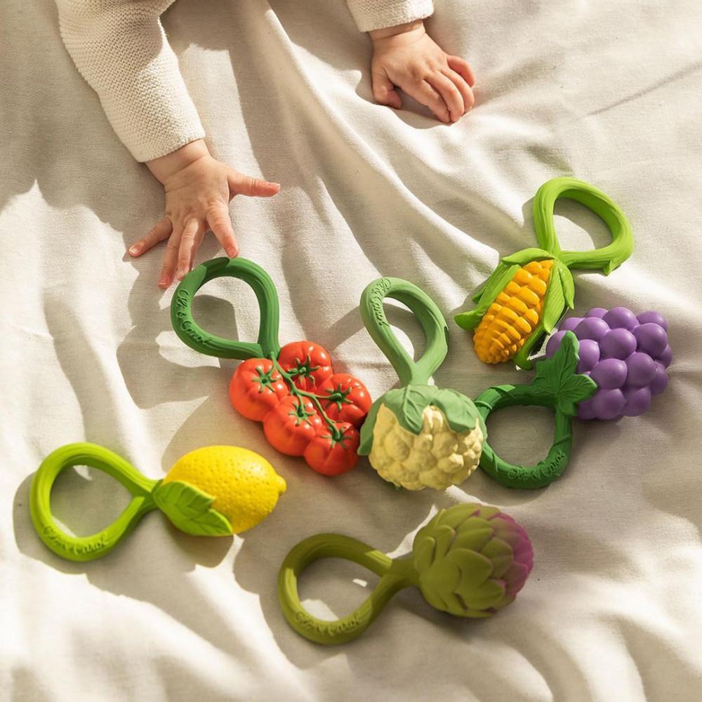 [올리앤캐롤] 래틀토이 4종 딸랑이 치발기 아기장난감 아기목욕 촉감놀이 EQ개발 신생아선물 백일선물