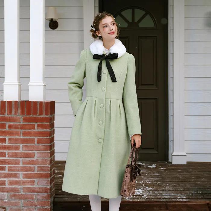 Cest_Winter woolen dress