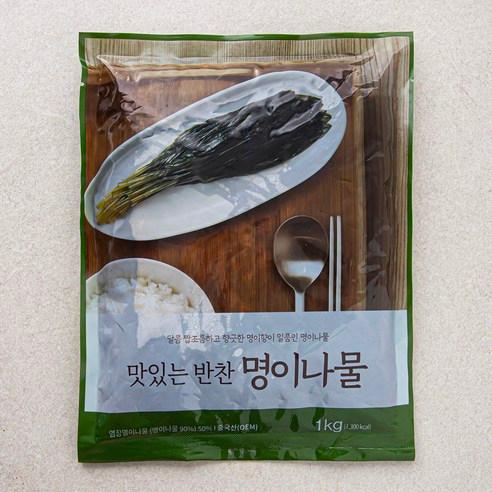 맛있는 반찬 명이나물, 1kg, 1개 - 포장 반찬 | 쿠팡