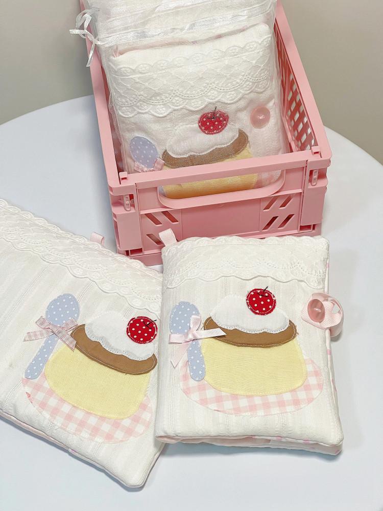 엔젤넘버 디저트 푸딩 핸드메이드 북커버