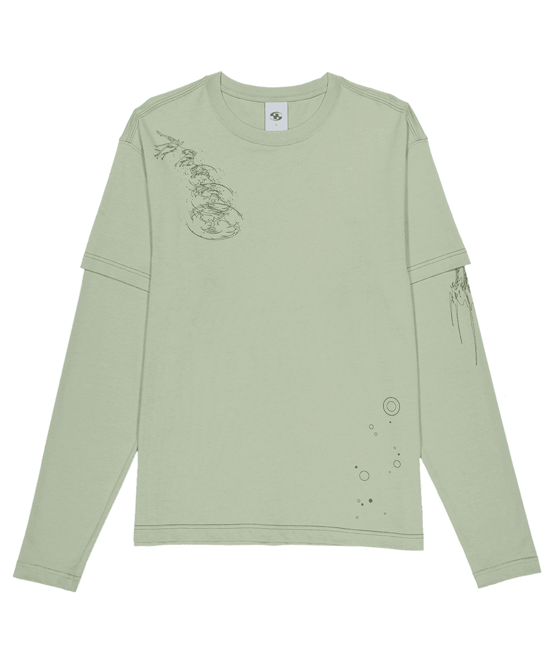 ANATOME LONG SLEEVES [LIGHT GREEN]