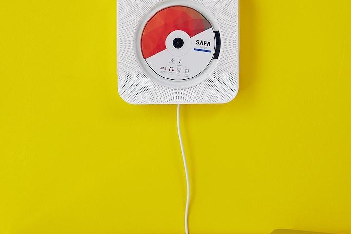 [실구매가 5.9만] 스탠드포함 양방향 블루투스 벽걸이 CD플레이어 SCD30B 라디오기능