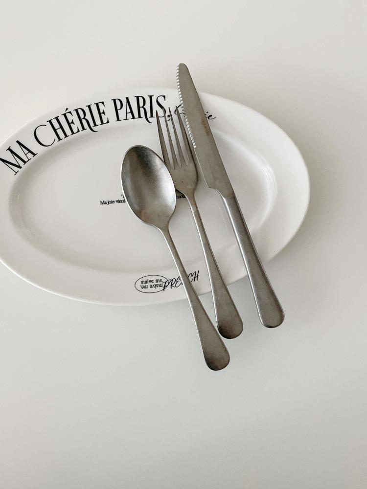 빈티지 커트러리 양식기세트 디저트스푼 티포크