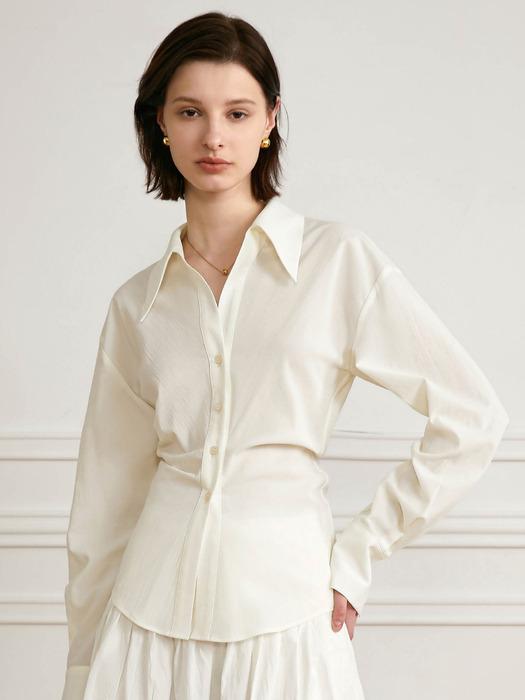 YY_Slim summer see-through shirt