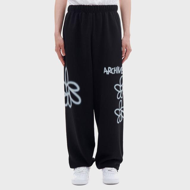 939 DAISY SWEAT PANTS (BLACK)