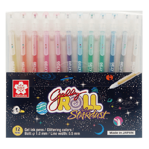 사쿠라 스타더스트 12종 세트 1.0mm, 토파즈옐로우, 사도..., 1세트 - 펜/펜리필 | 쿠팡