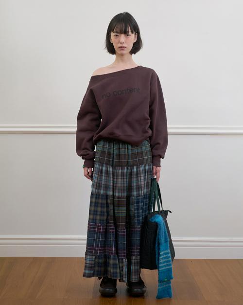 288. 보호 체크 스커트 _ 체크