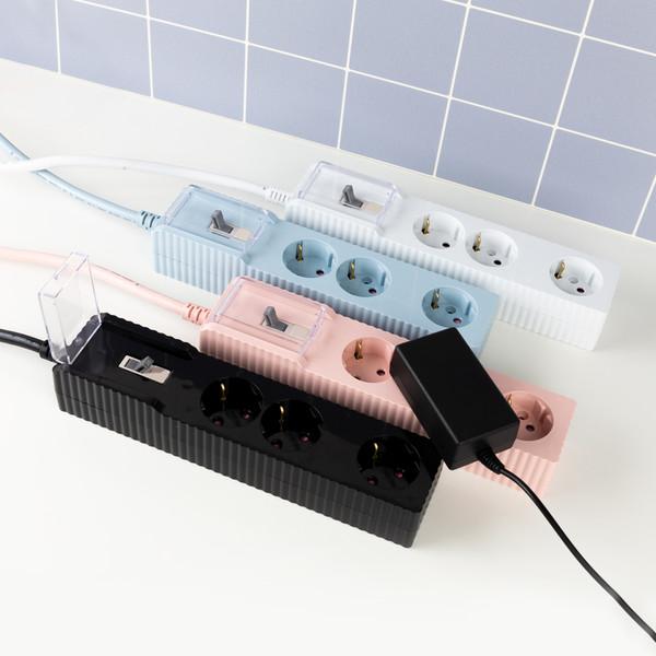 파워존 국산 자동 소화 4000W 고용량 웨이브 멀티탭 누전 차단 콘센트