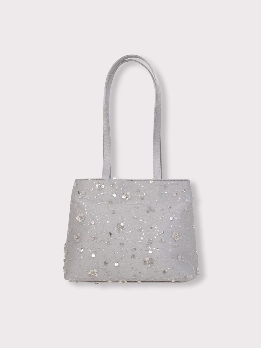Gioia Shoulder bag (silver spangle)