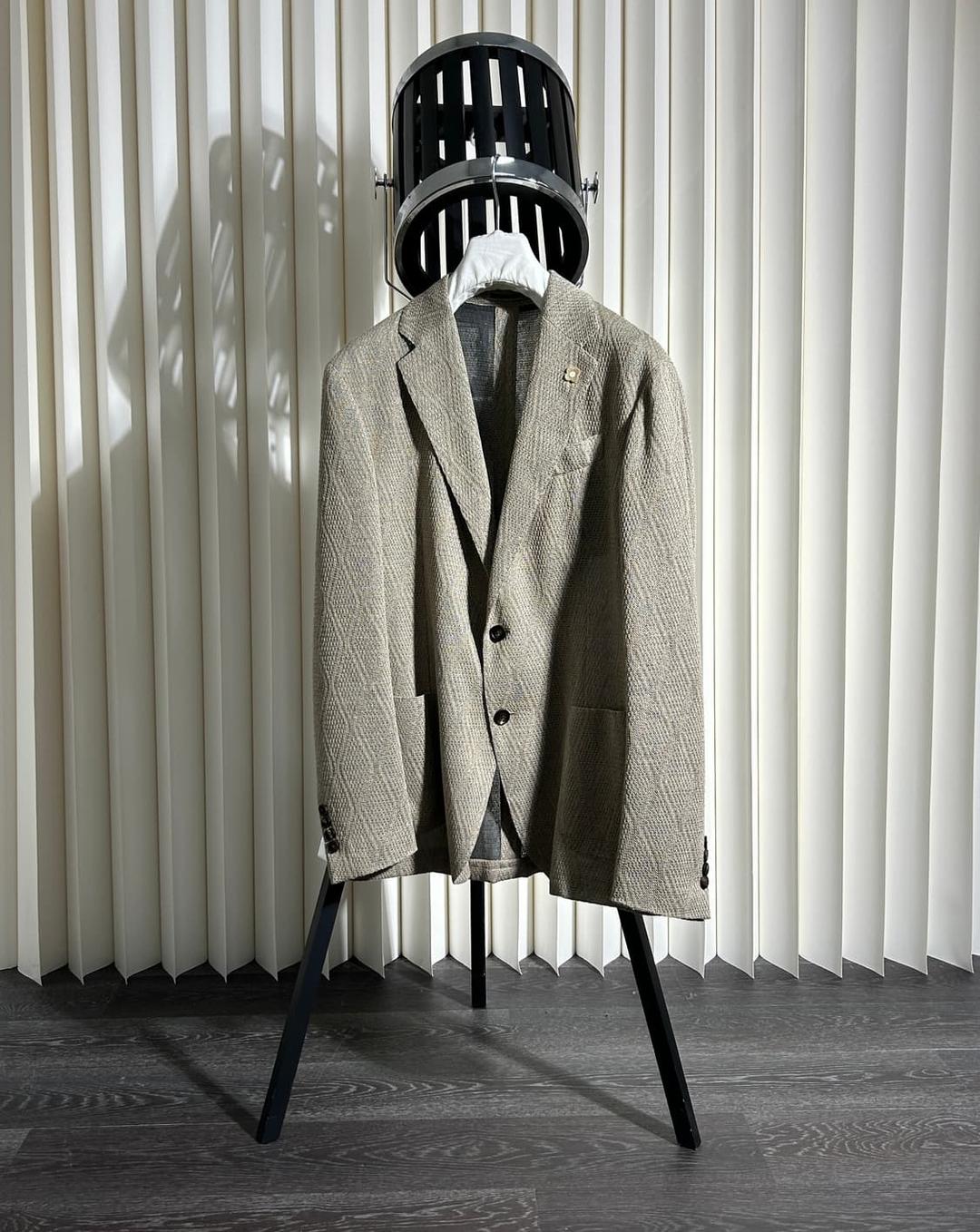 [UTC]라르디니 헤링본 싱글 블레이저 자켓 | 후루츠패밀리