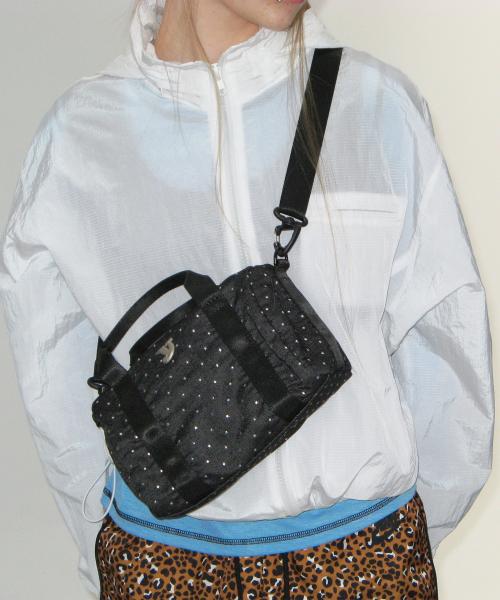mini duffle bag (star black)