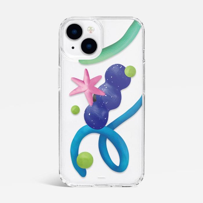 우주도시 02 젤리 하드 케이스