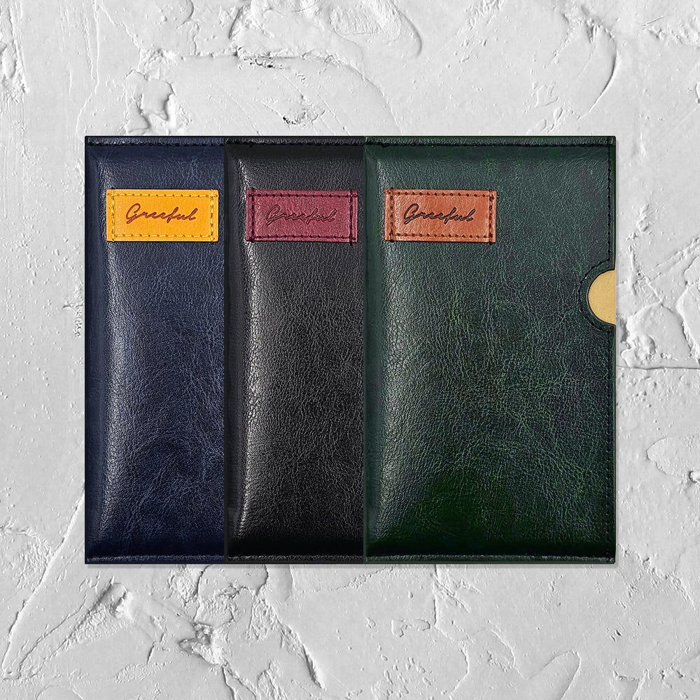 [그리풀] 빈티지 수첩 메모패드+홀더 세트