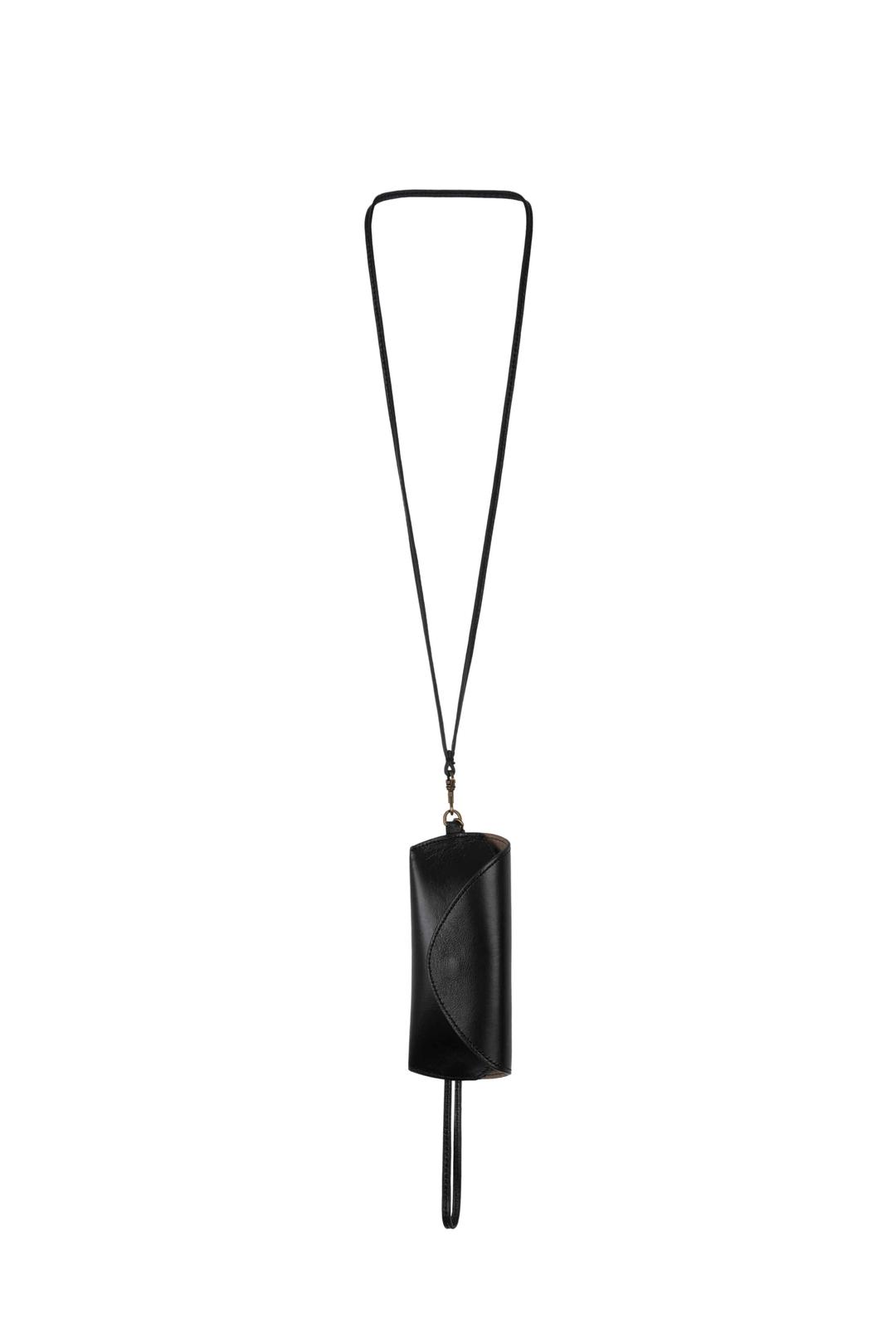 LEATHER GLASSES CASE (BLACK)
