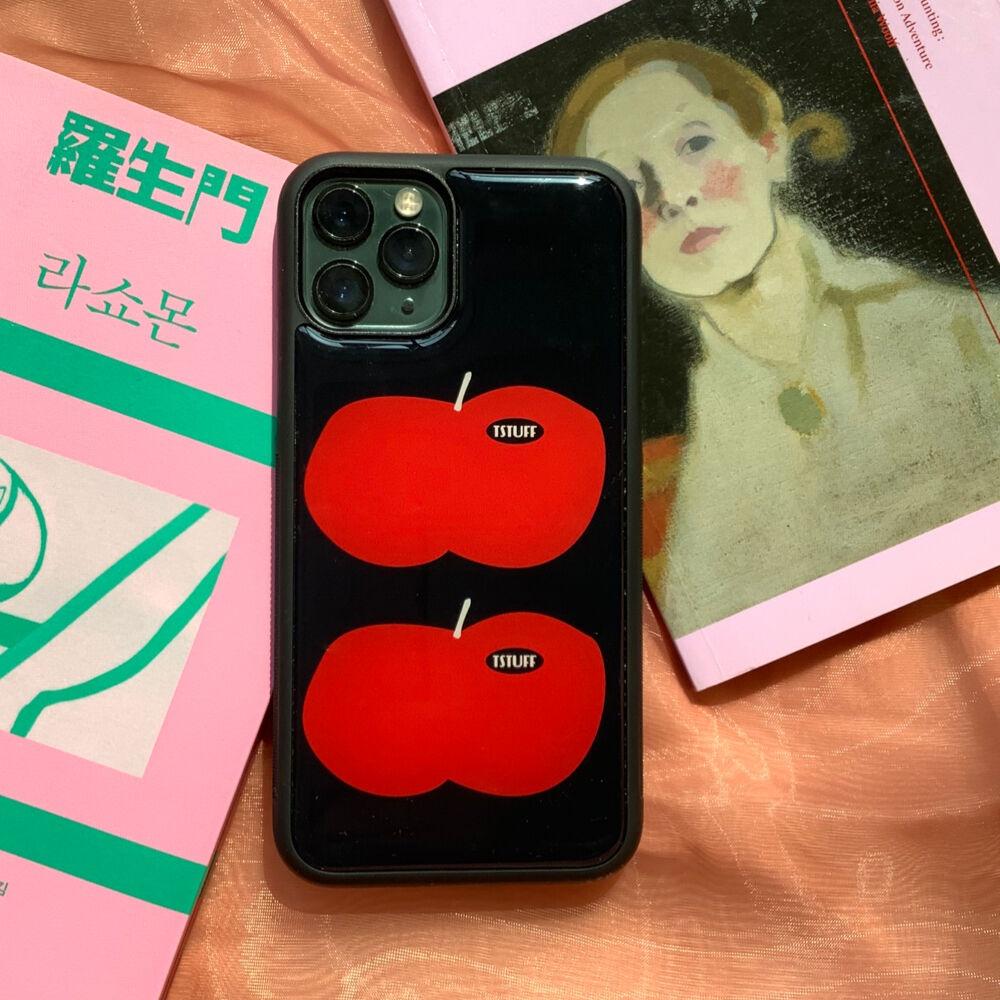 레드애플 에폭시 케이스 블랙 Red Apple Black