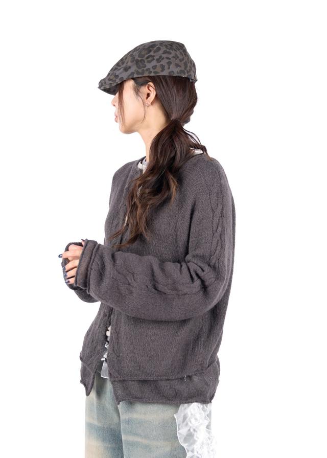 DOUBLE TWiST CARDIGAN