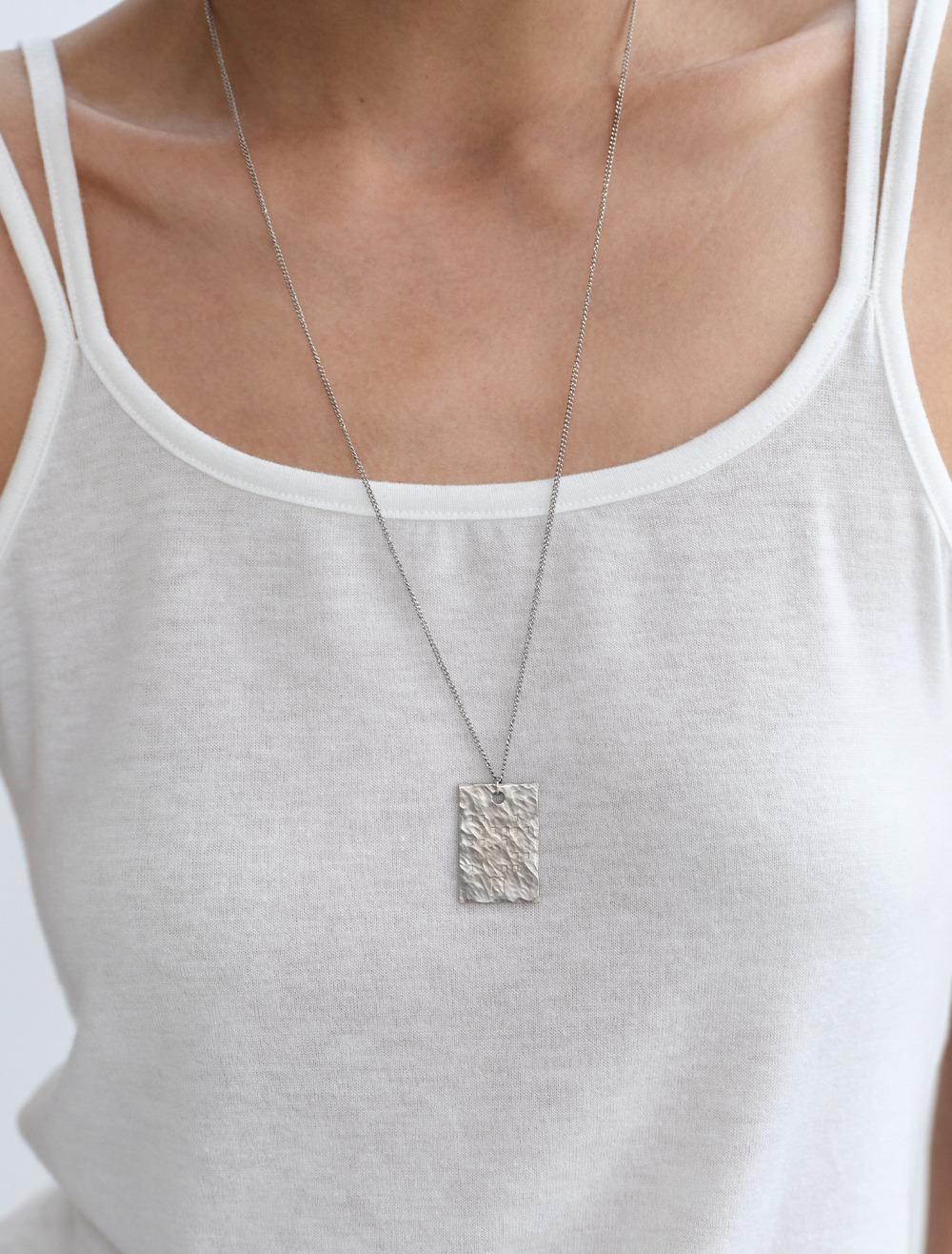 BUILDING NECKLACE [SILVER]