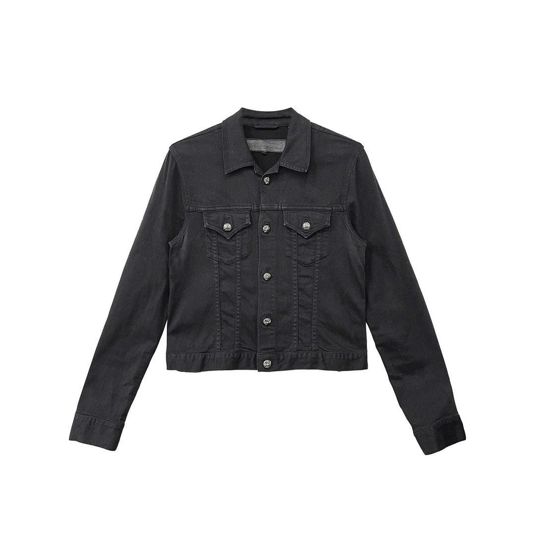 Chrome Hearts Cross Button Denim Jacket