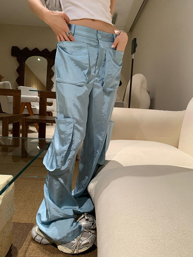 Multi Pocket Casual Cargo Pants (4Color)