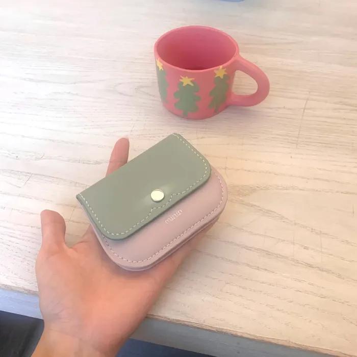 [minio] moono wallet (watermelon milk)