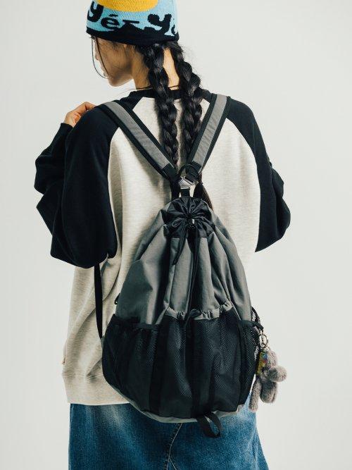 EE Logo Knapsack - Charcoal