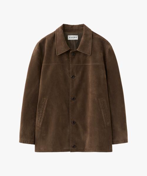 (우먼)스웨이드 카코트 브라운