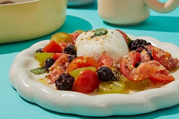 도자기 접시 플레이트 디저트접시 (S) 19cm