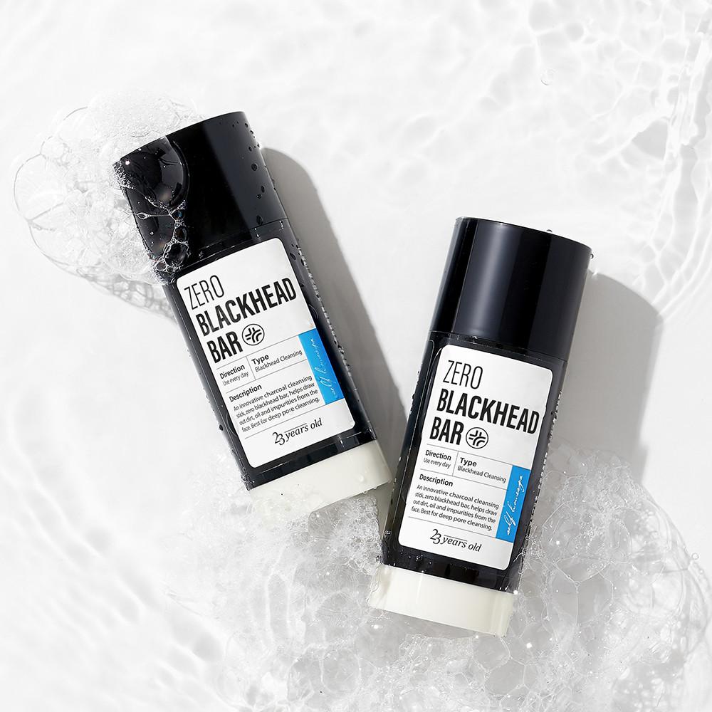 23yearsold 제로 블랙헤드바 클렌징바 폼클렌징 모공 클렌저