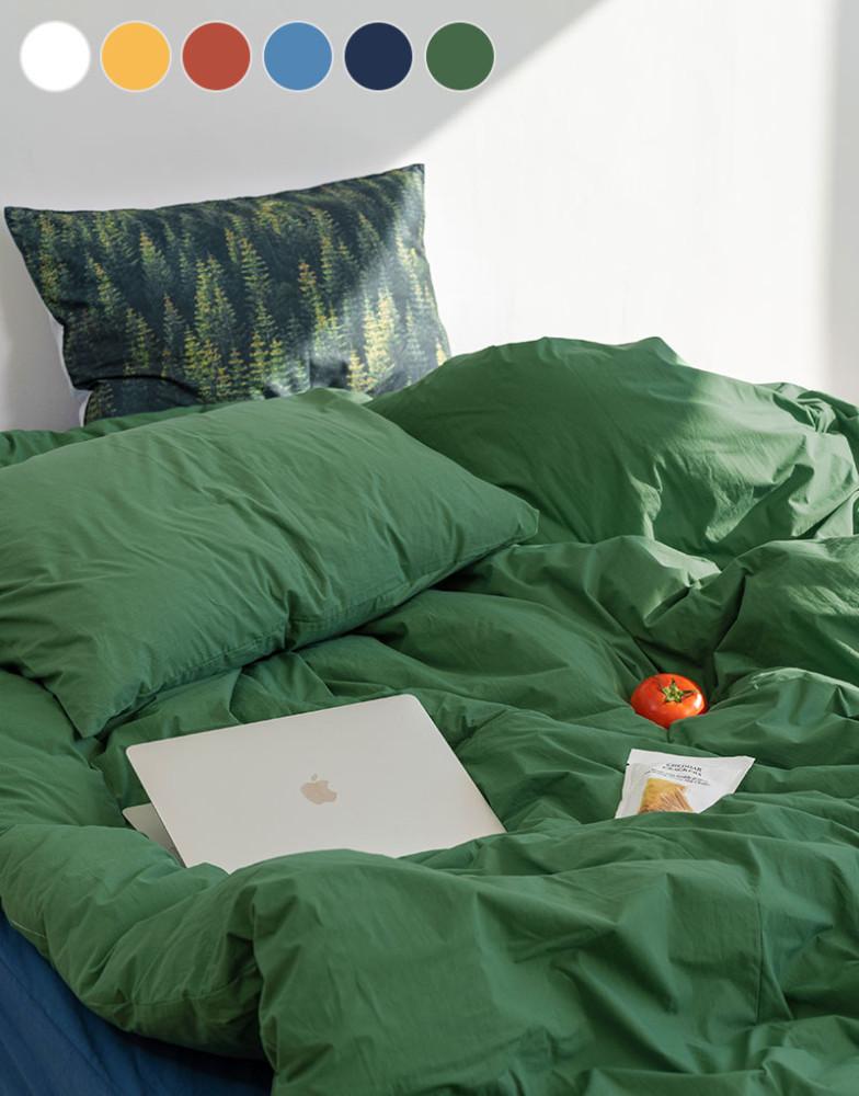 [EVENT] 사각사각 킨더 고밀도 60수 바이오워싱 차렵이불 베개세트 SS Q 6컬러