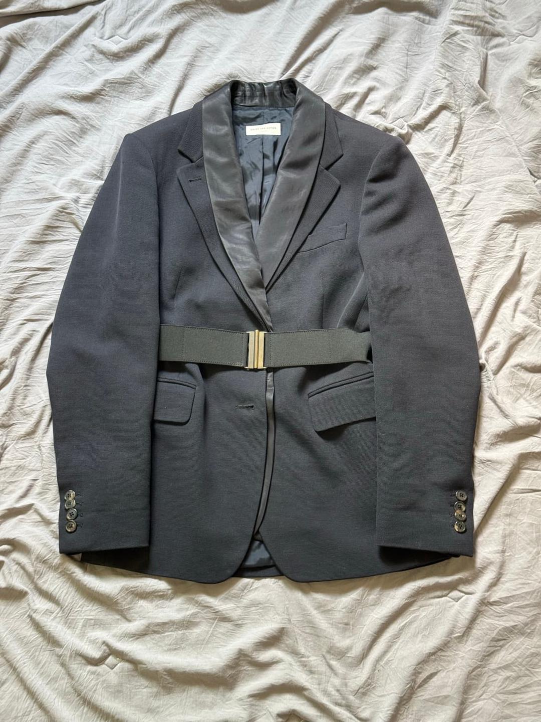 [36] 드리스빈노튼 벨티드 블레이저 12aw | 후루츠패밀리