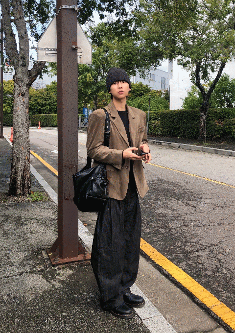 아워 배러 스웨이드 블레이저