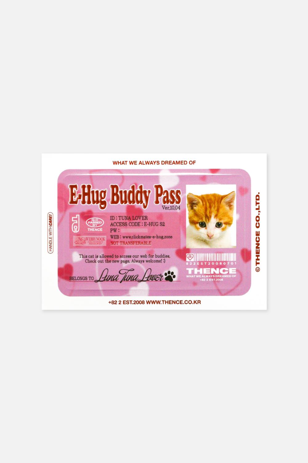 Card Sticker_Buddy Pass