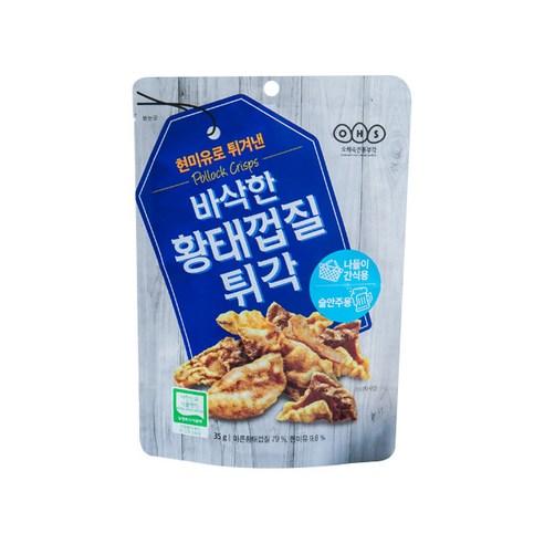 오희숙 전통부각 바삭한 황태껍질 튀각, 35g, 1개 - 부각 | 쿠팡