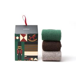 XMAS002 Tweed Lambs Wool 3P 기프트세트 B