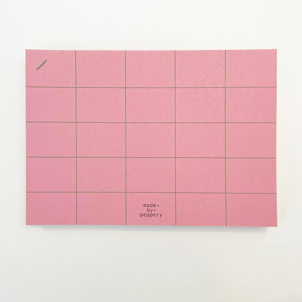 [페퍼리] 타임테이블 미니 메모패드