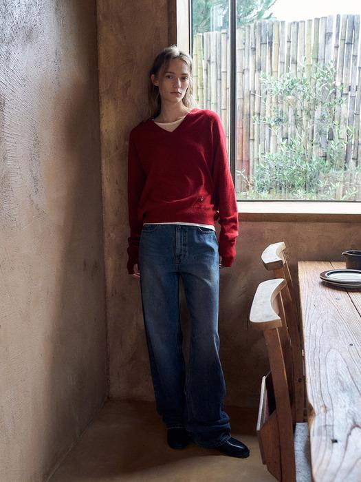 Wide Long Denim[LMBDAUDN4119]-2color