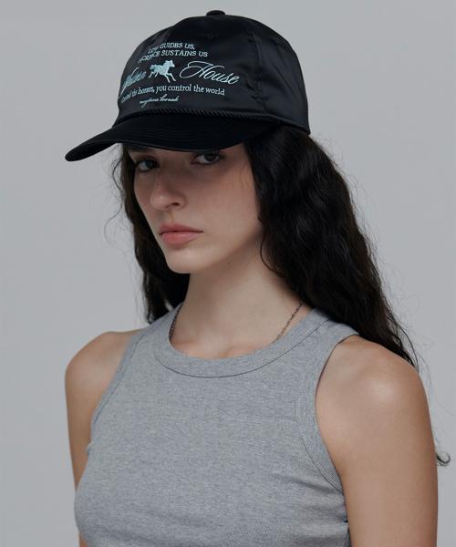 HOUSE CAP-BLACK