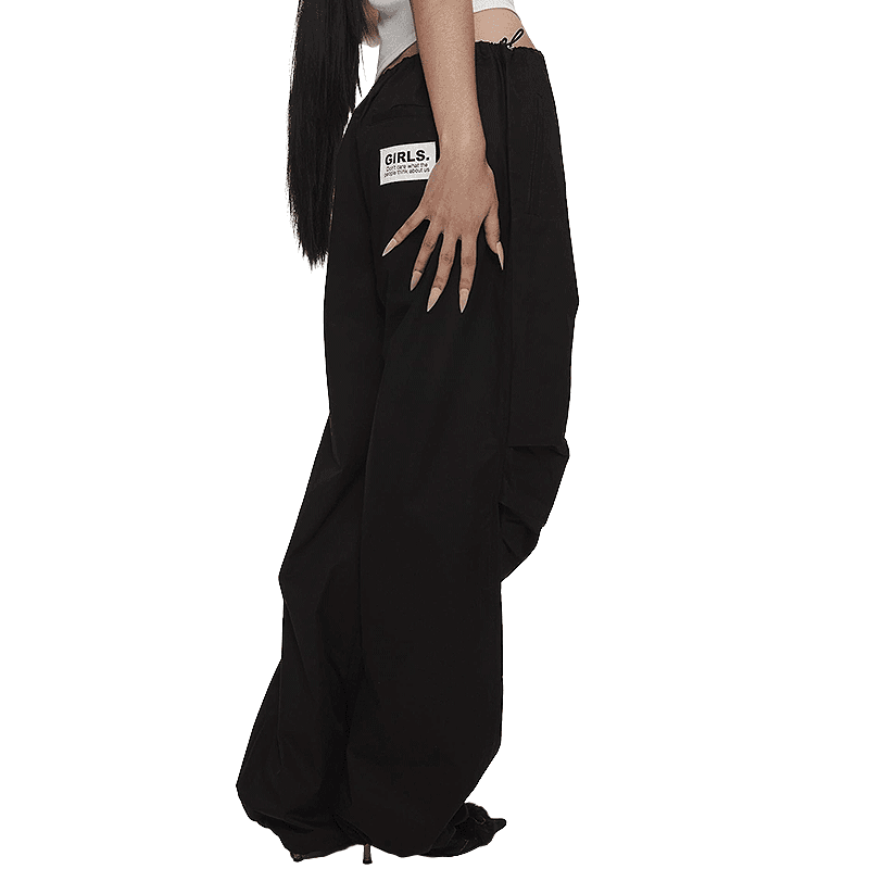 [OFTHEWHOLEHOUSE] [4월 5일 출고]Girls Wide Pants - Black - OFTHEWHOLEHOUSE | 리켓