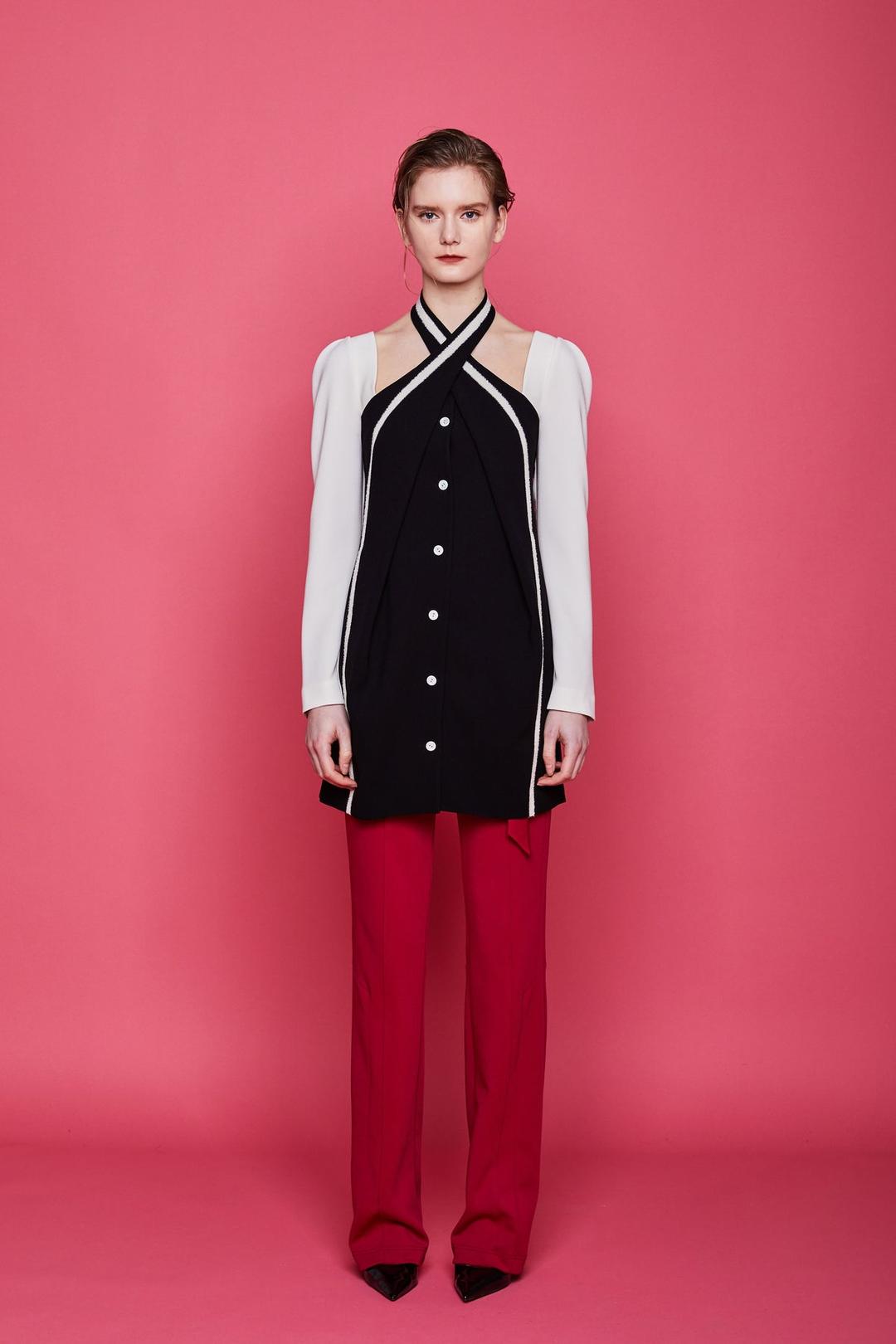 ISA GEORGETTE CREPE DRESS