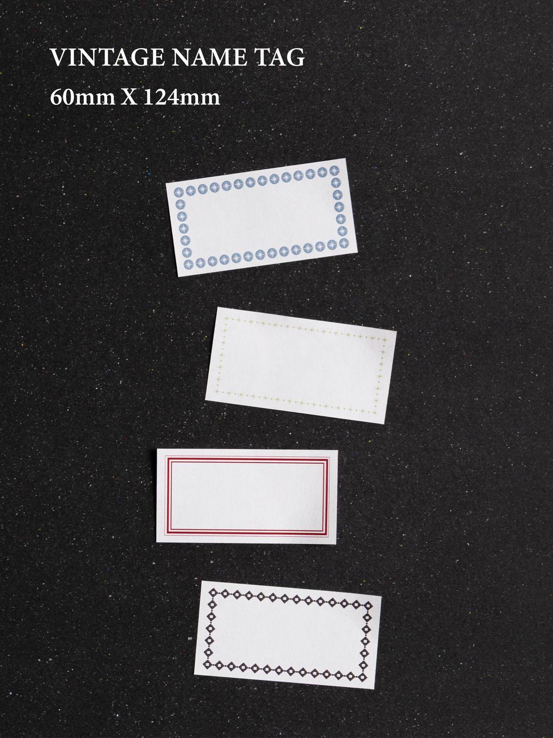 Vintage name tag