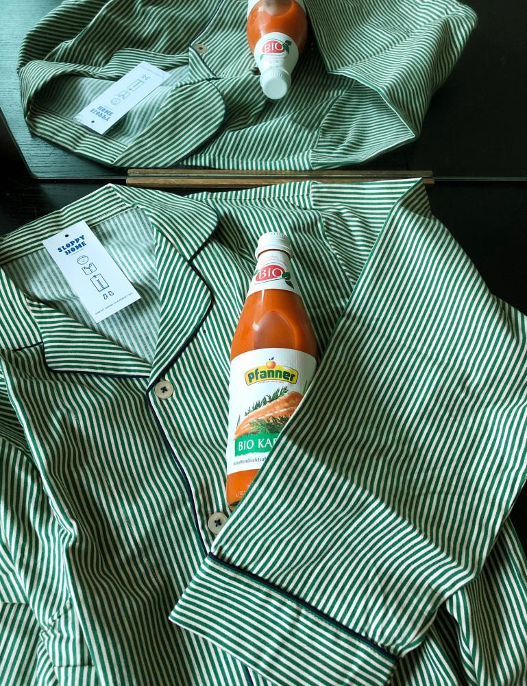 그린티 파자마 green tea pajamas / 4size / 커플 / 국산제조