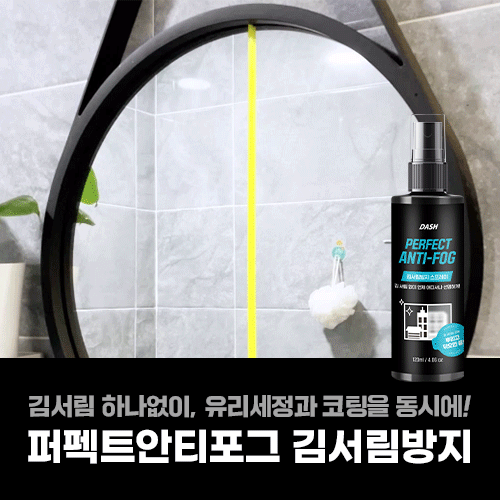 대쉬 퍼펙트 안티포그 김서림 방지제 120ml