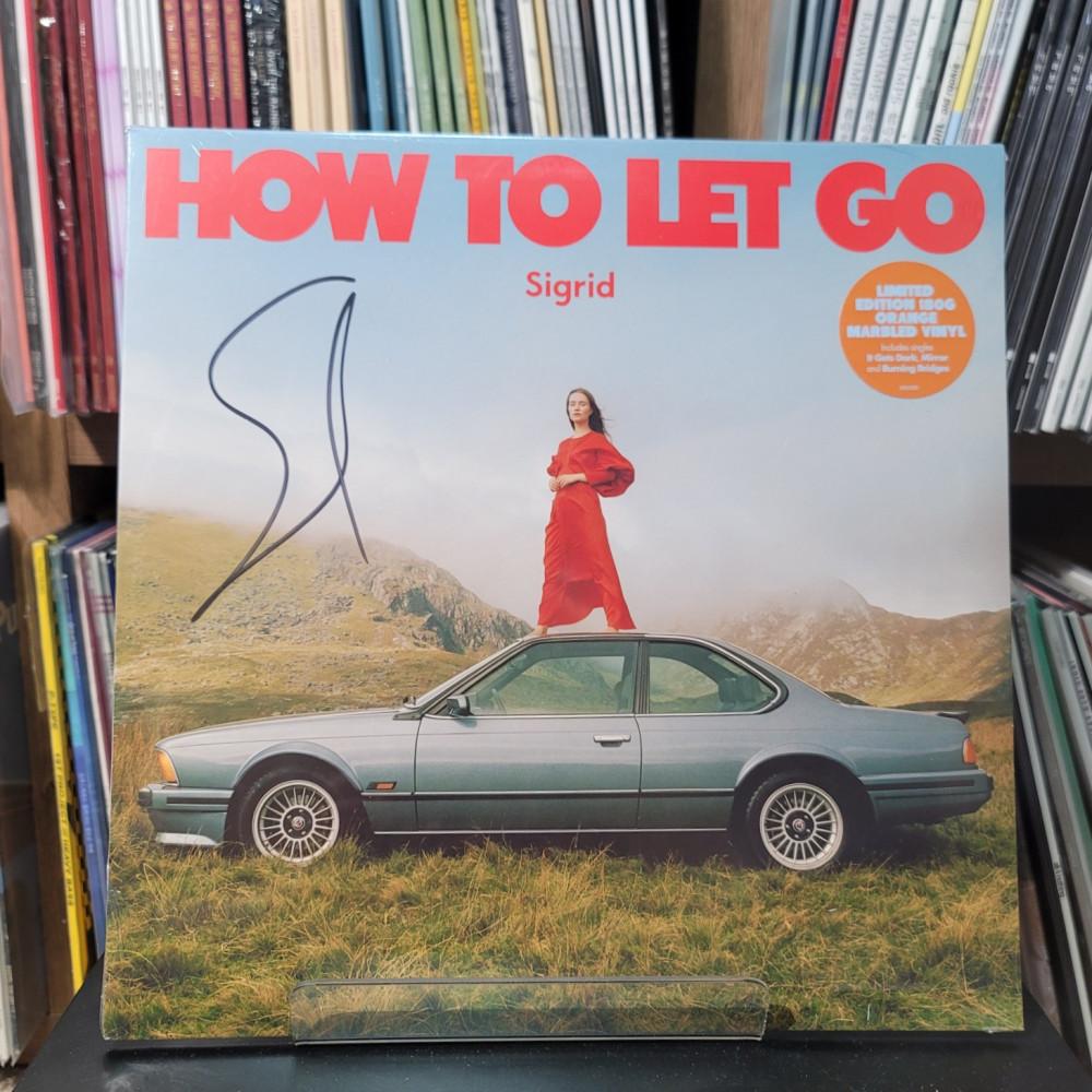 [친필 사인 LP] Sigrid 시그리드 - How To Let Go (Limited Signed Orange Marbled Vinyl) 오렌지 마블 사인 한정 바이닐