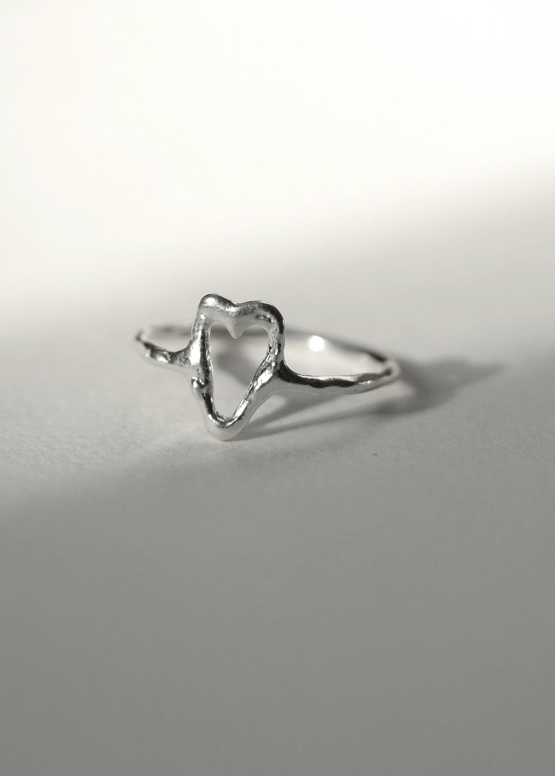 갈대 반지 "Heart Ring\"