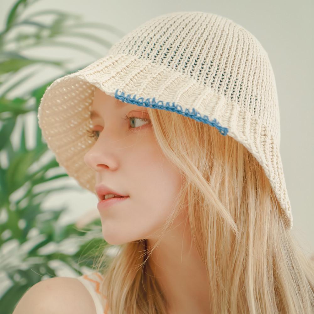 미민 리플리 니트 버킷햇