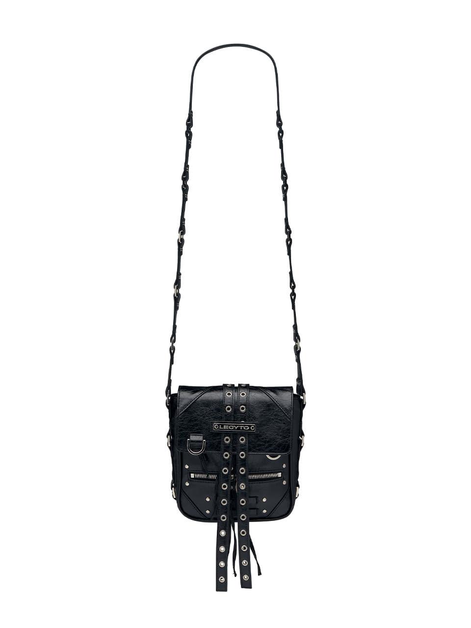 [RESTOCK 04.02] Tenacity Leather Cross Bag_[Black]