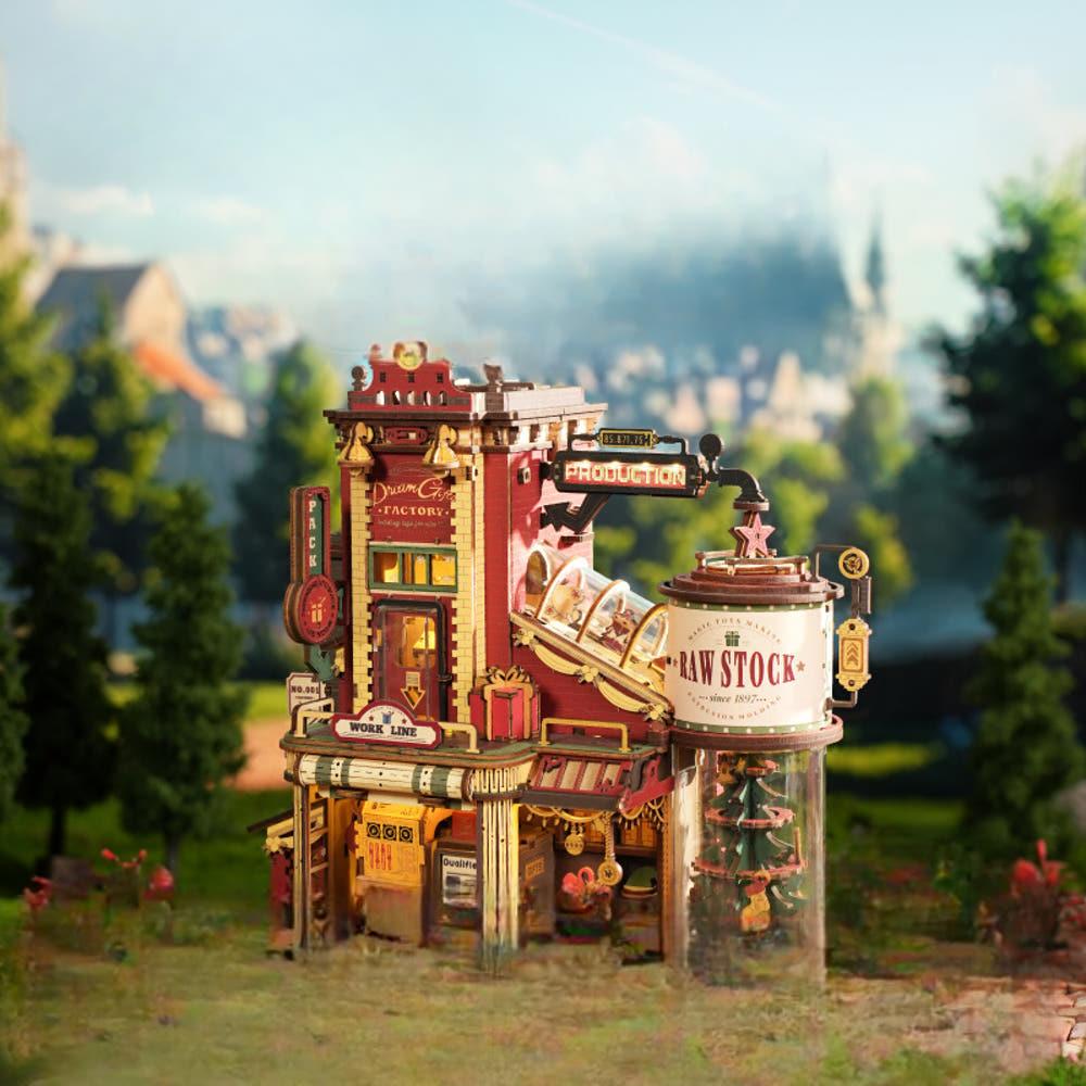 ROKR 선물공장 3D 수제 DIY 조립퍼즐 크리스마스 선물