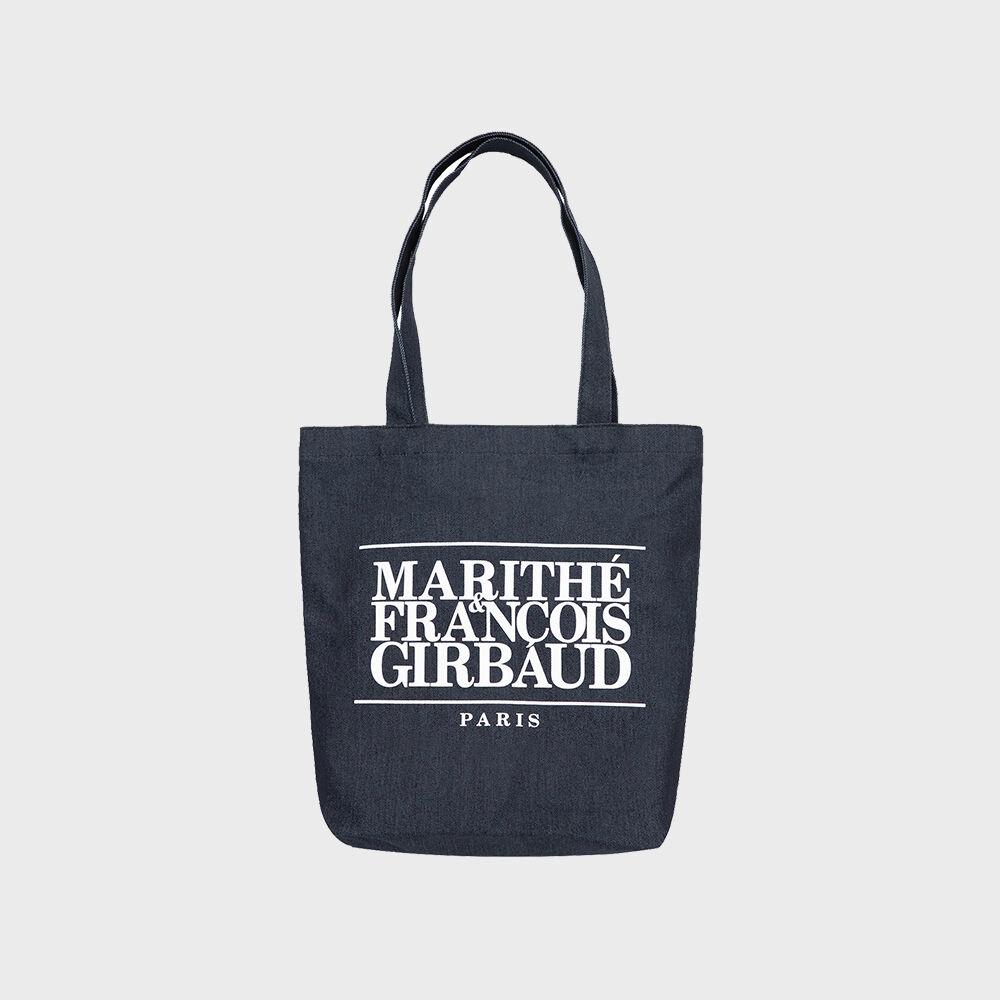 CLASSIC LOGO DENIM ECO BAG dark blue