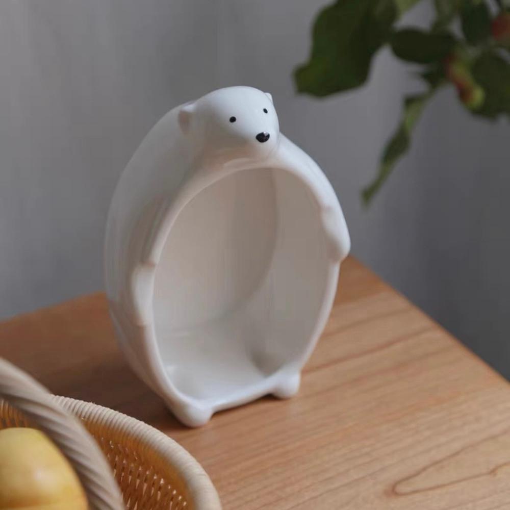 곰돌이 보울 시리얼 샐러드 라면 베어 그릇