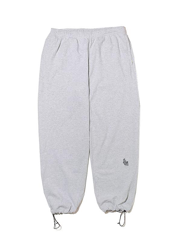 BASIC LOGO SWEATPANTS MELANG GRAY
